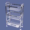Stainless Steel 3 Layer Kitchen Trolley