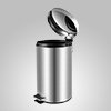 Mofna Stainless Pedal Dustbin with Bucket 7 Ltr